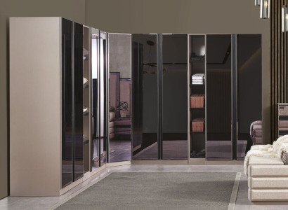 Begehbare Schränke konfigurieren Schlafzimmer Schrank Loft Möbel Eckschrank